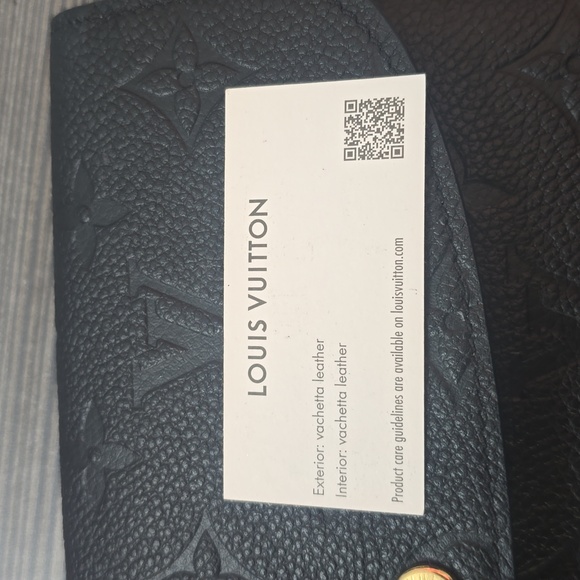 Louis Vuitton Wallet Emilie Monogram Empreinte Noir Black - Picture 3 of 3